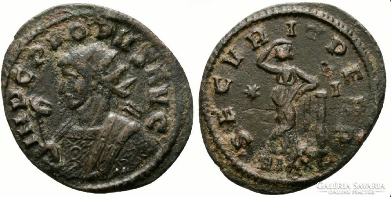 Probus 276-282 Antoninian Ticinum, Securitas, SECVRIT PERP, Római Birodalom