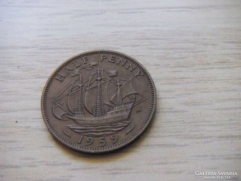 1/2 Penny 1959 England
