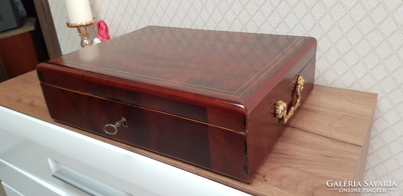 Large antique treasure chest...