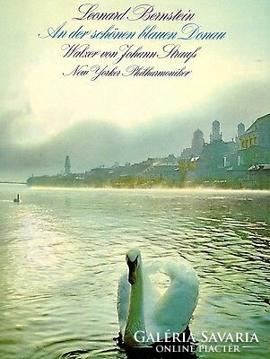 Bernstein, New Yorker Philharmoniker - An Der Schönen Blauen Donau - Walzer Von Strauß (LP)