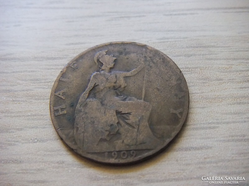 1/2  Penny   1909     Anglia