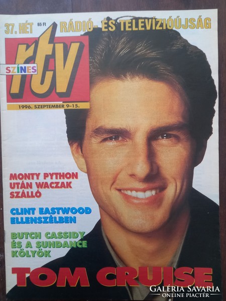 Color rtv TV newspaper September 9-15, 1996. Tom Cruise on the cover