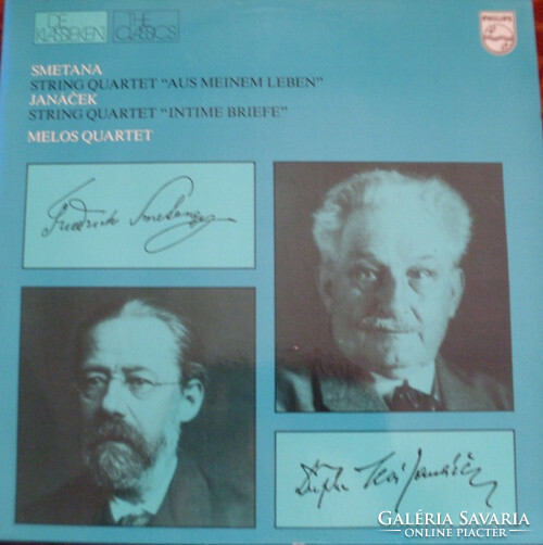 Smetana / Janáček – Melos Quartett - / String Quartet “Intime Briefe” (LP, Album)