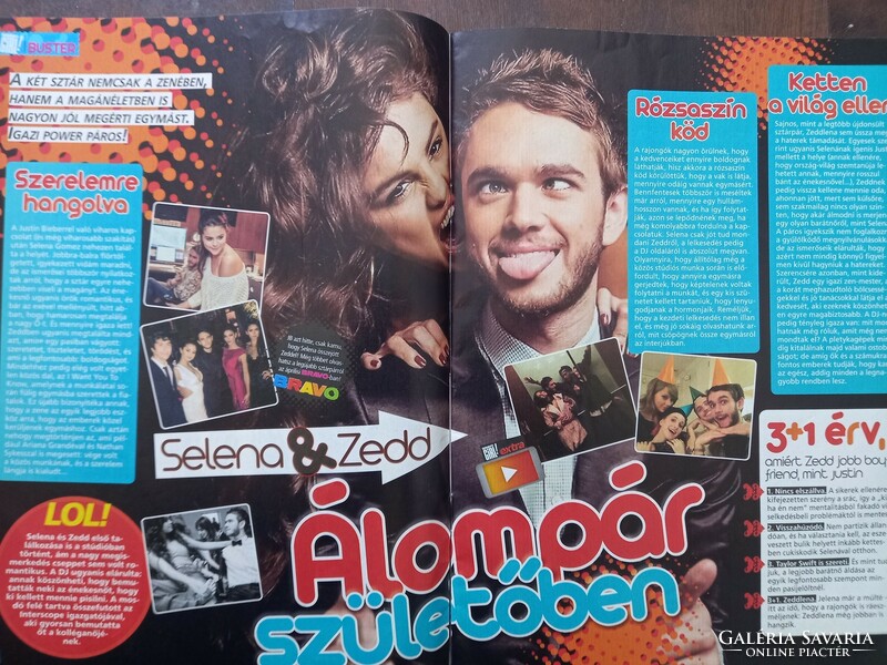 Bravo Girl! magazin 2015. április-május A címlapon Selena Gomez