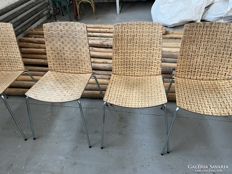 Ikea Eliot bambusz székek