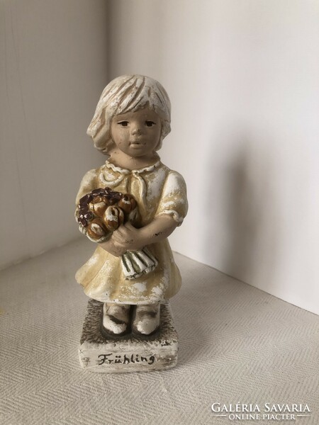 German ceramic little girl