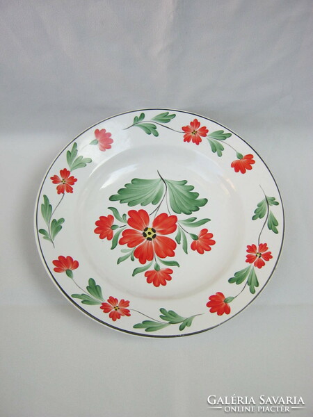 Hand painted ceramic wall plate decorative plate