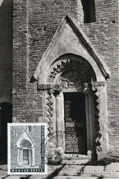 Csempeszkopács Rk. templom CM képeslap 1972-ből
