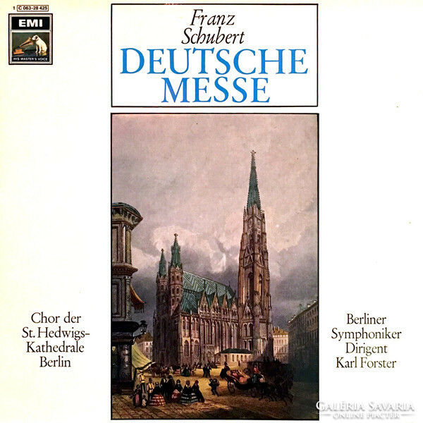 Schubert / Die Berliner Symphoniker / Karl Forster -Deutsche Messe (LP)