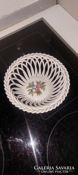 Herend porcelain basket bowl