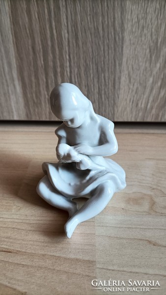 Retro quarry porcelain baby girl