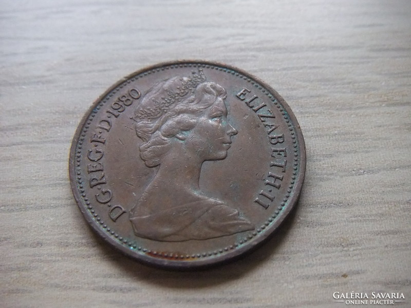 2 Penny 1980 England