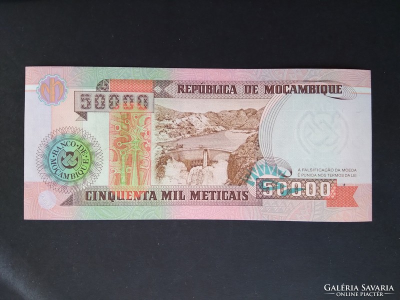 Mozambique 50000 meticais 1993 unc