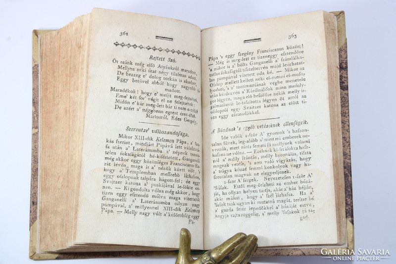 1790 - Komárom - Mindenes gyűjtemény - Az egyik első magyar nyelvű folyóirat!