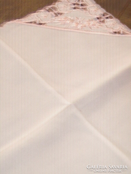 Charming pink decorative handkerchief