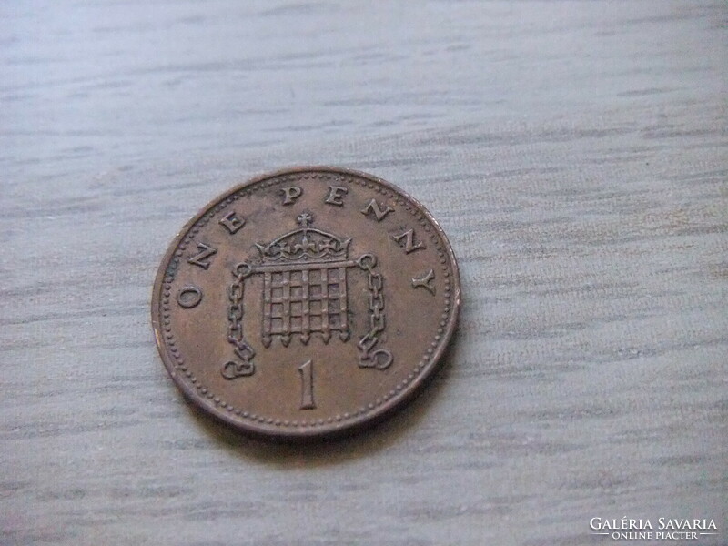 1 Penny 1986 England