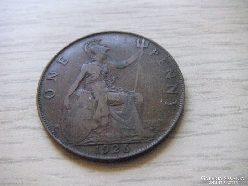 1 Penny 1926 England