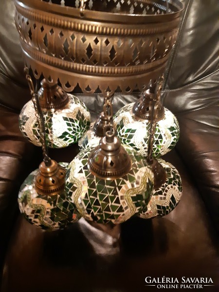Csillár mozaik lámpa marokkói lámpa török lámpa