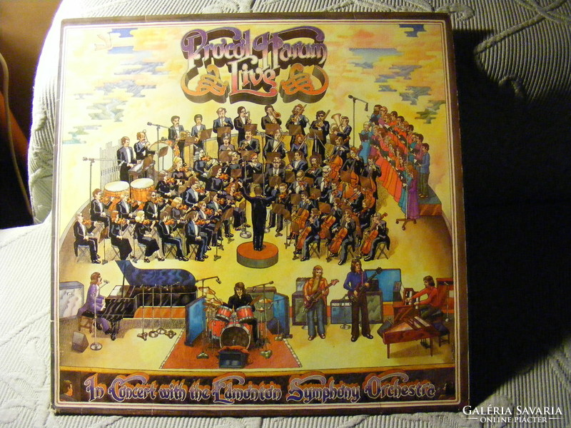 Procol Harum –  Live 1971 -  In Concert with the Edmonton Symphony Orchestra - LP