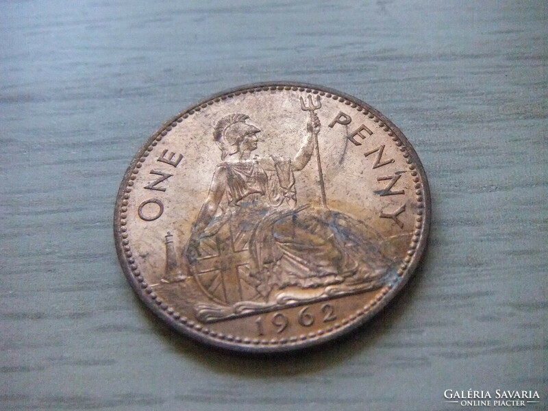 1 Penny 1962 England