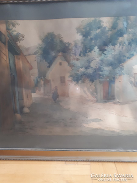Arthur Bentheim: Monza? - Watercolor painting
