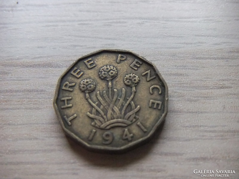 3 Penny 1941 England