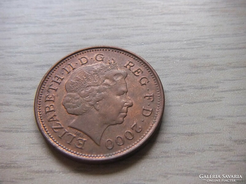 2 Penny 2000 England