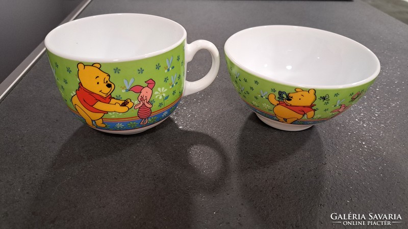 Winnie the Pooh breakfast set luminarc
