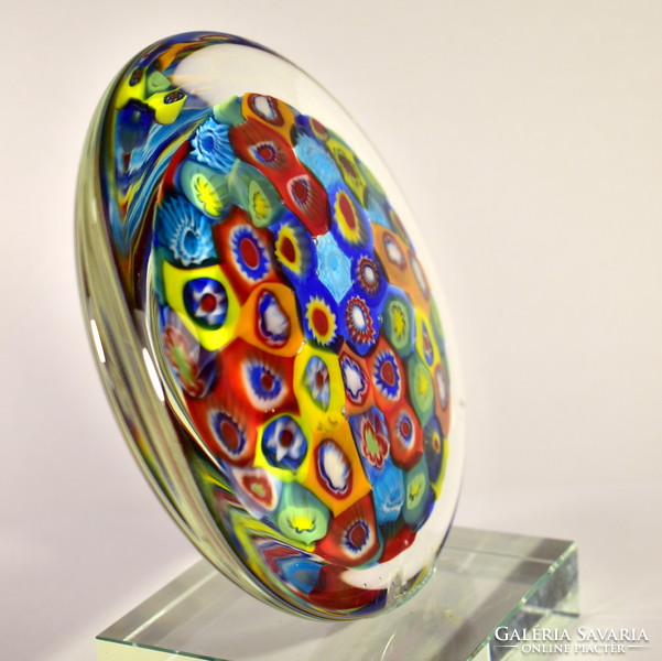 Morano millefiori fairy-tale modern glass decorative object - statue