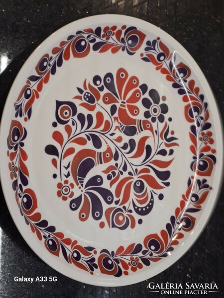Retro lowland porcelain wall plate 28.5 Cm