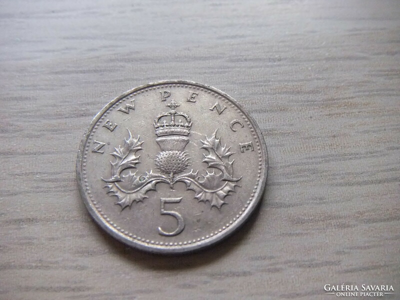 5 Penny 1979 England