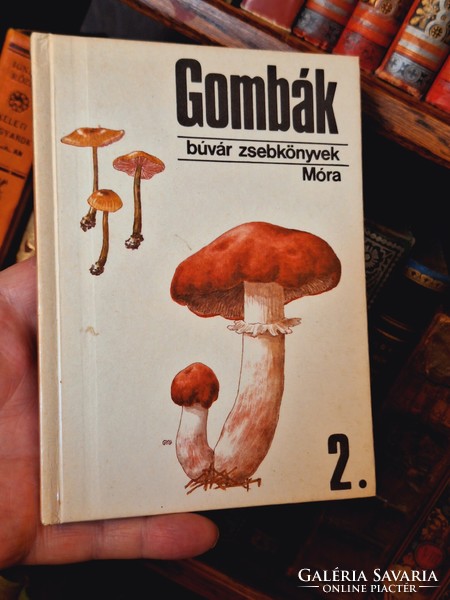 1987 első kiadás,önálló mű GOMBÁK 2 -BÚVÁR ZSEBKÖNYVEK-gyűjtői!