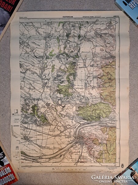 Esztergom, 2. világháborús katonai térkép