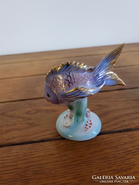 Drasche porcelán halacska hal szobor