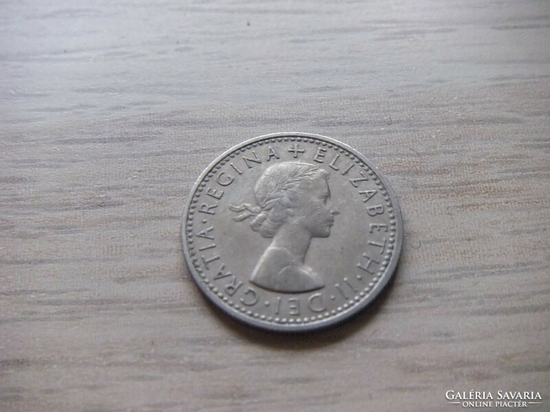 6 Penny 1966 England