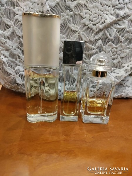 3 piece perfume package - estee lauder, gucci, hermes