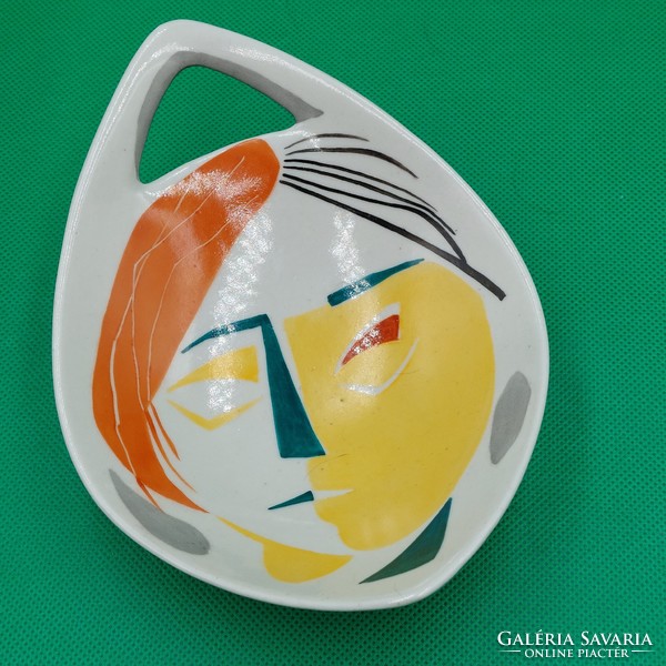 Ritka gyűjtői Kőbányai ( Drasche) porcelán tál
