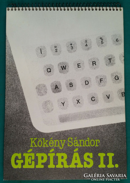 Sándor Kökény: typing ii. > Textbooks, notes, text collections > high school