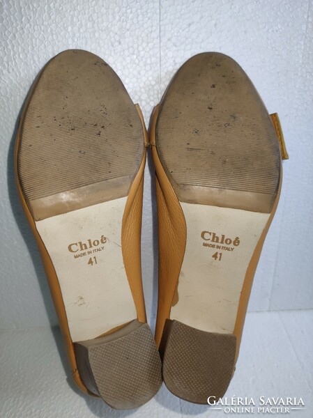 Chloé eredeti luxusmárkás designer bőrcipő  40-es méret