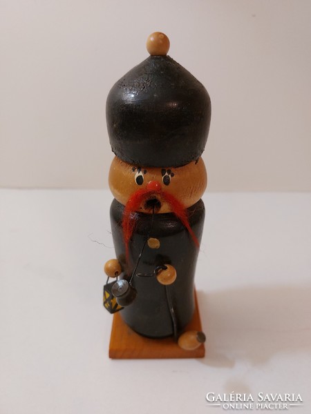 Incense wooden figure man 18 cm