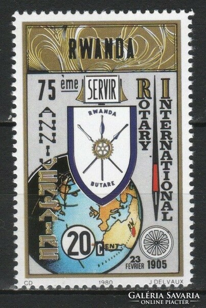 Ruanda 0162  Mi 1034   0,30 Euró