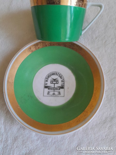 Green Miskolc grocery marked coffee cup
