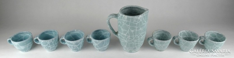 0C720 gorka geza ceramic jug with 6+1 cups