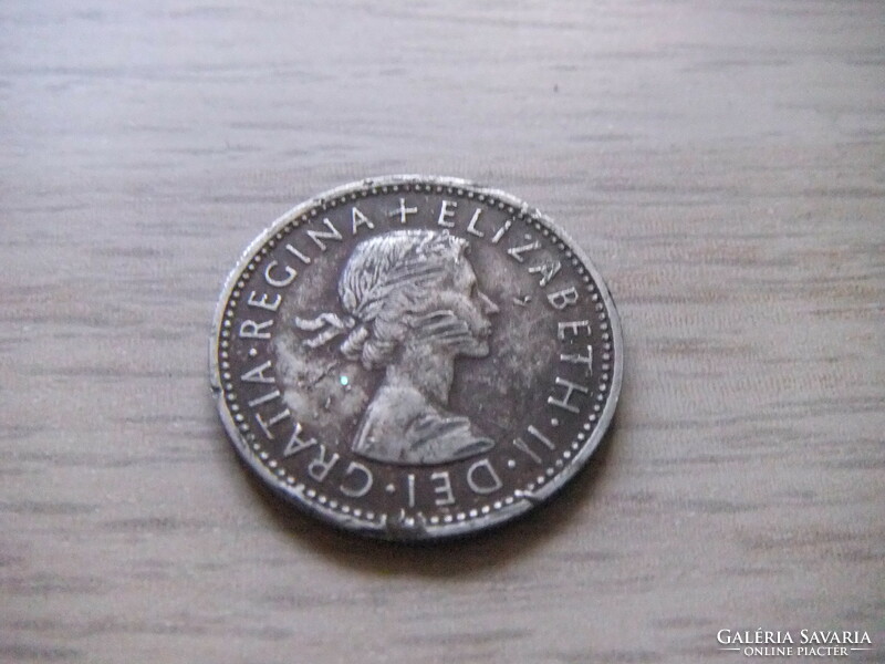 1 Shilling 1962 England (English coat of arms three lions on the coronation shield)