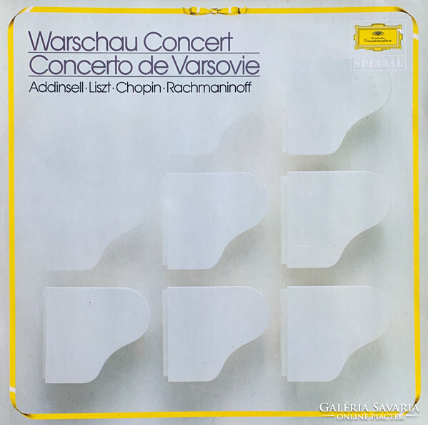 Addinsell · flour · chopin · rachmaninoff - warschau concert = concerto de varsovie (lp, comp)