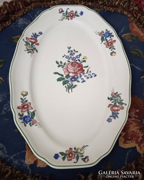 Villeroy&boch alt strassburg rose flower plate
