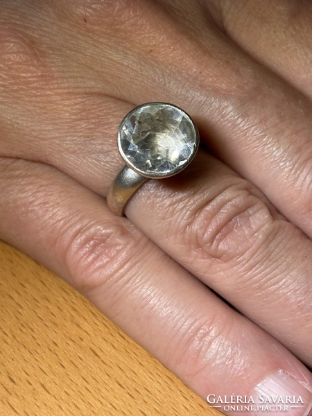 Szép Nagyköves 925-ős ezüst gyűrű 55-ös méretben! 5,3 gramm MOM környéke