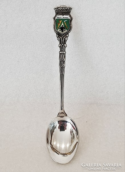 Old German silver (ag. 800.) Reit im winkl commemorative spoon