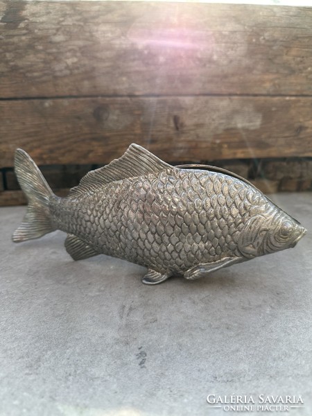 Napkin holder fish - metal work
