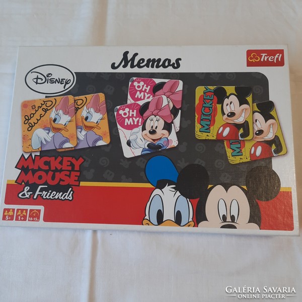Disney mickey mouse & friends memory game trefl